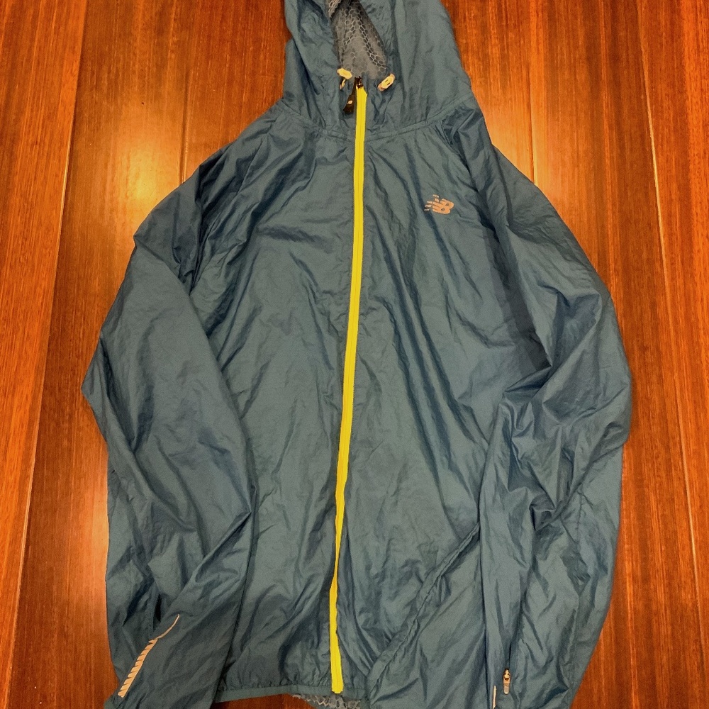 New Balance Men’s Running Jacket | Size Large | Blue Runner’s Jacket
